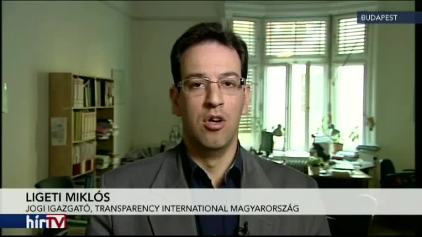Newsroom – A Transparency International a lex csicskáról