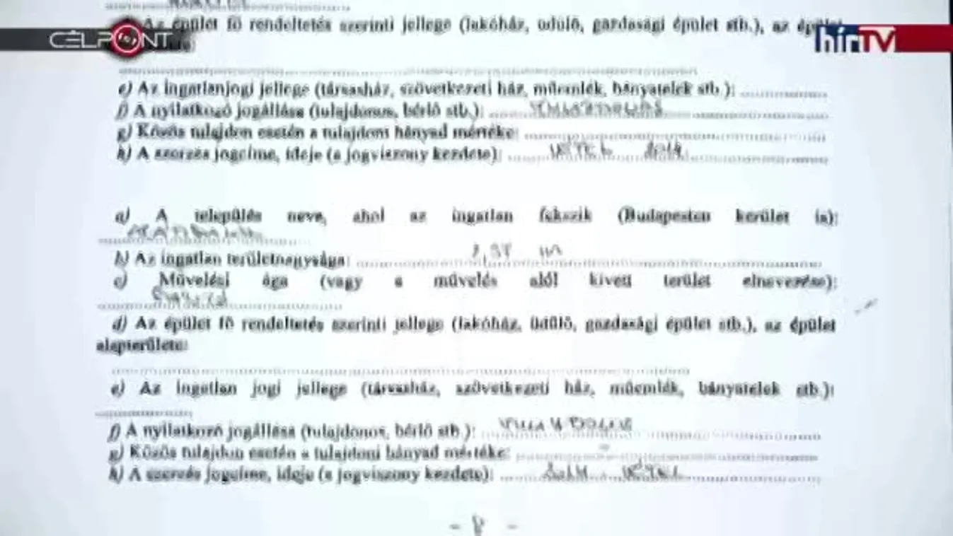 Célpont - Nagybirtokos, de feledékeny