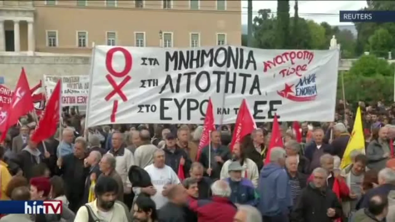 Hiába tüntettek a görögök, újabb megszorítások jönnek
