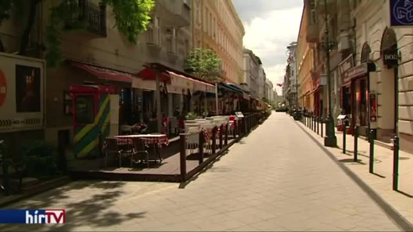 Komoly bajban a Ráday utca vendéglátósai