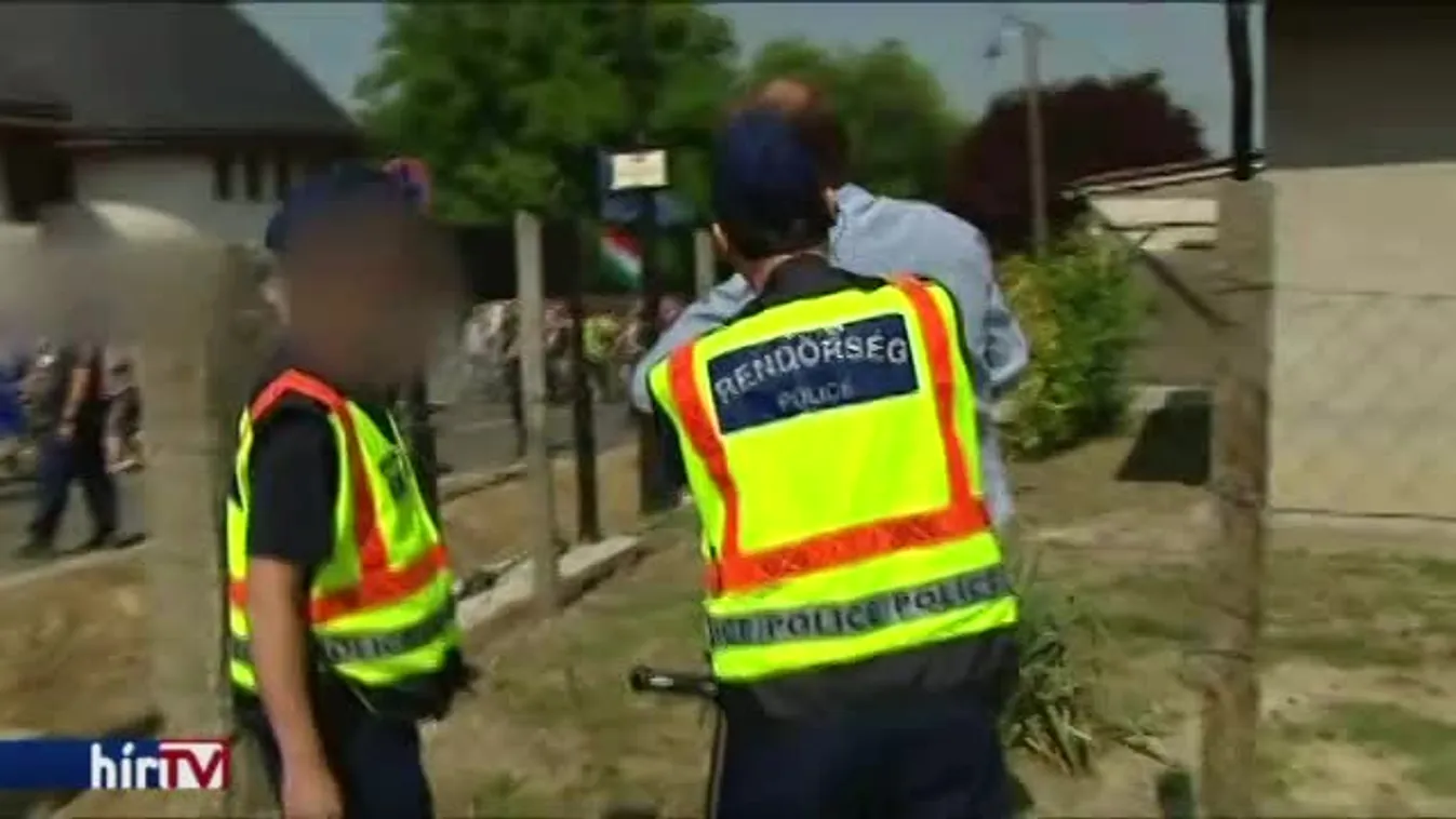 Rendőrségi ügy lett a felcsúti tüntetésből