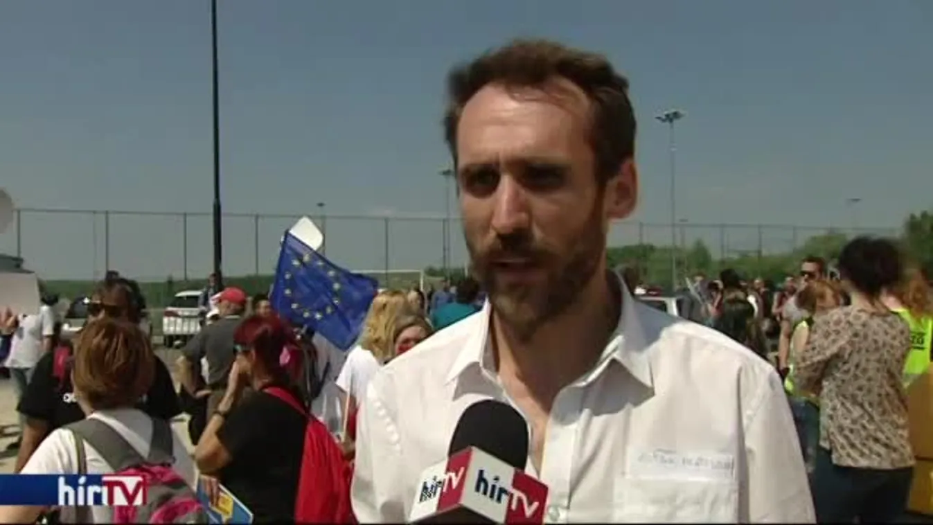 Vágó Gábor a felcsúti tüntetésről