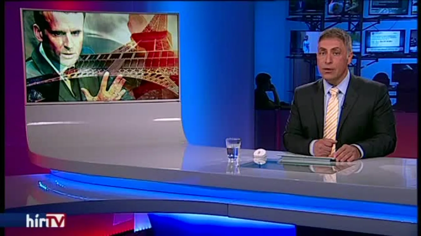 Macron is a vörös szőnyegre lépett