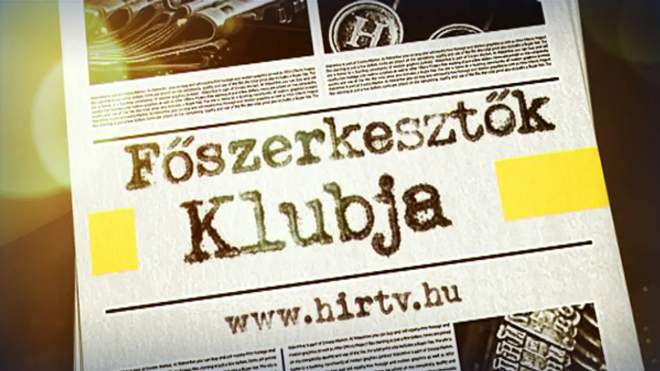 Ahol elfér kettő, ott elfér három is – Főszerkesztők klubja