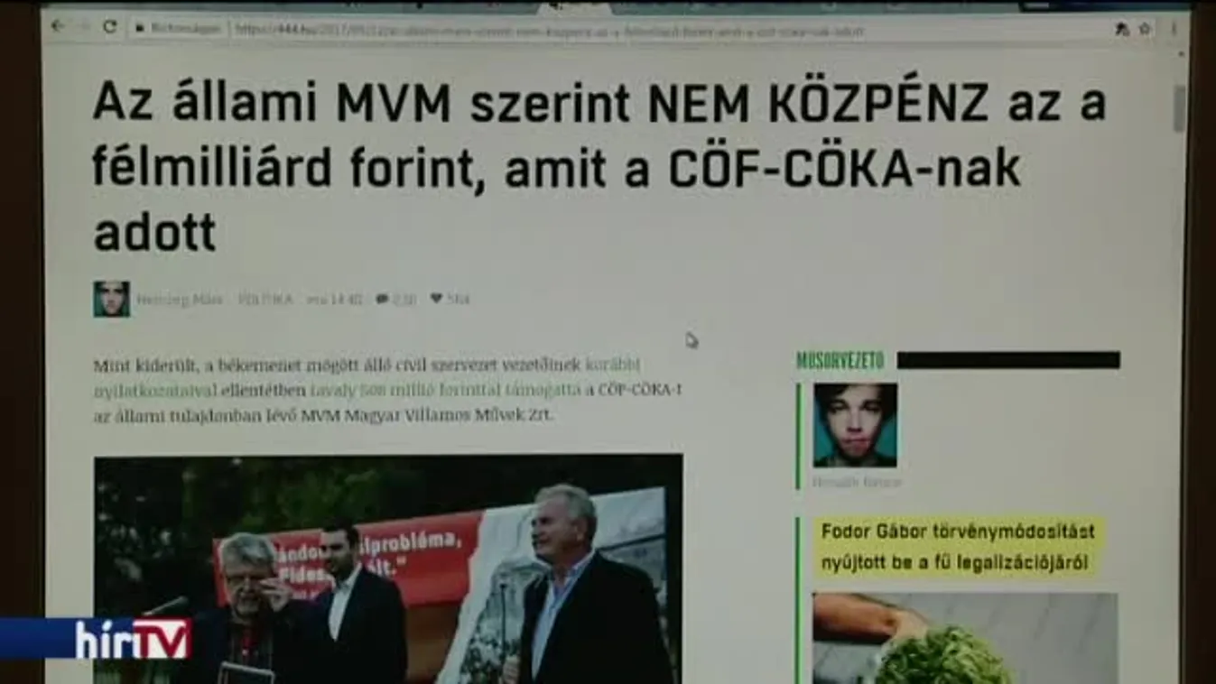 Eljárást kezdeményeznek a CÖF alapítványa ellen