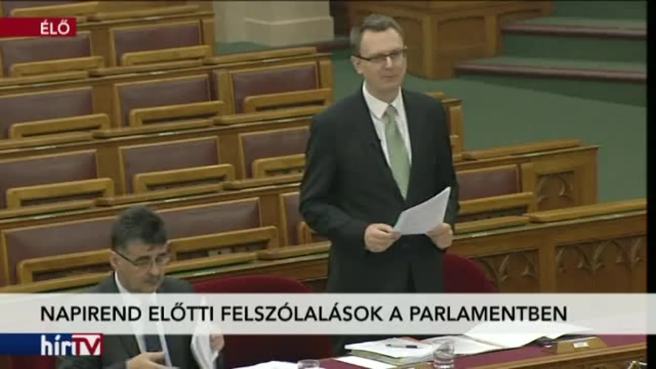 Napirend előtti felszólalások - 2017.05.08.