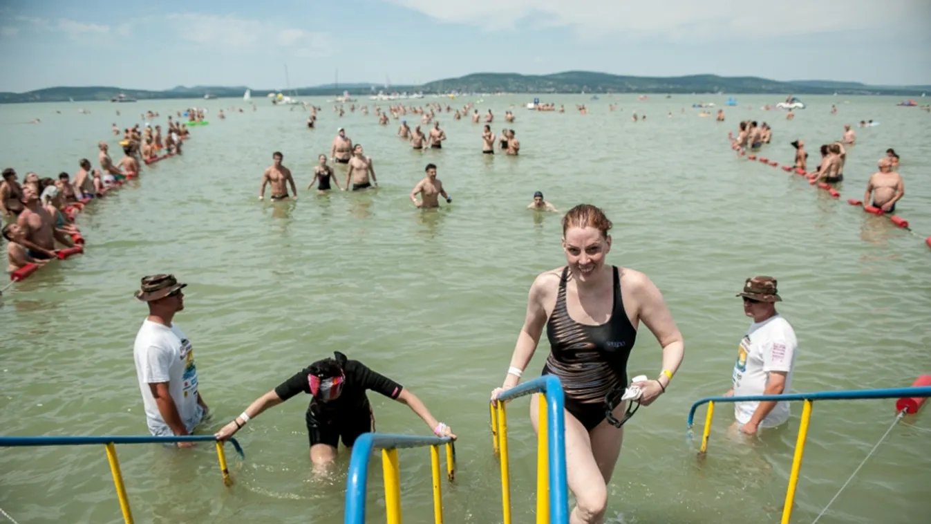 Ezen a hétvégén nem lesz Balaton-átúszás