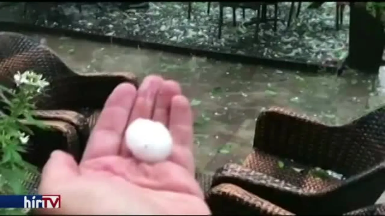 Jégveréssel kísért vihar csapott le Borsodra