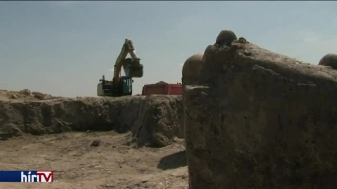 Különleges leletek az útépítésen