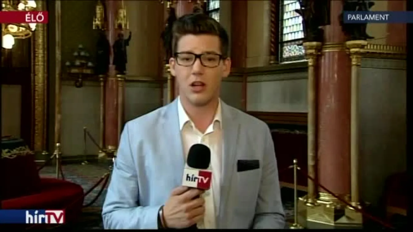 Élő bejelentkezés az Országházból - 10 óra