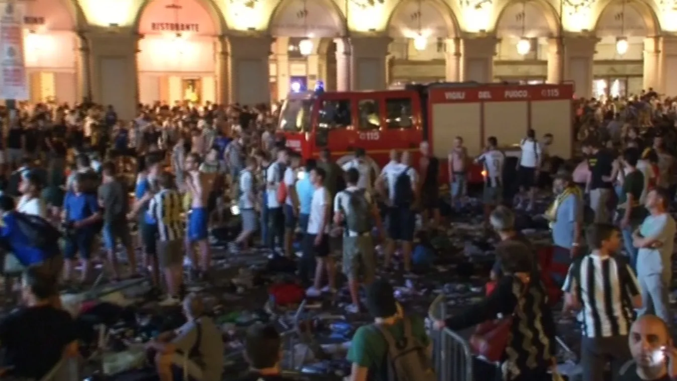 Meghalt egy, a tömegpánikban megsérült Juve-szurkoló