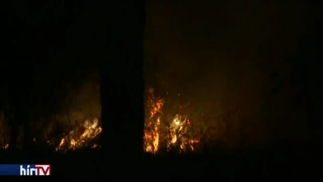 Gyorsan terjed a tűz Dél-Spanyolországban