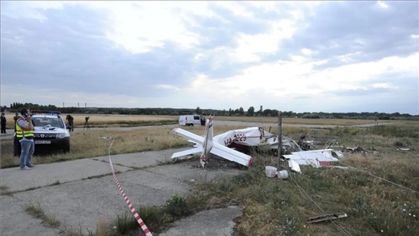 Lezuhant egy kisrepülő Tökölön