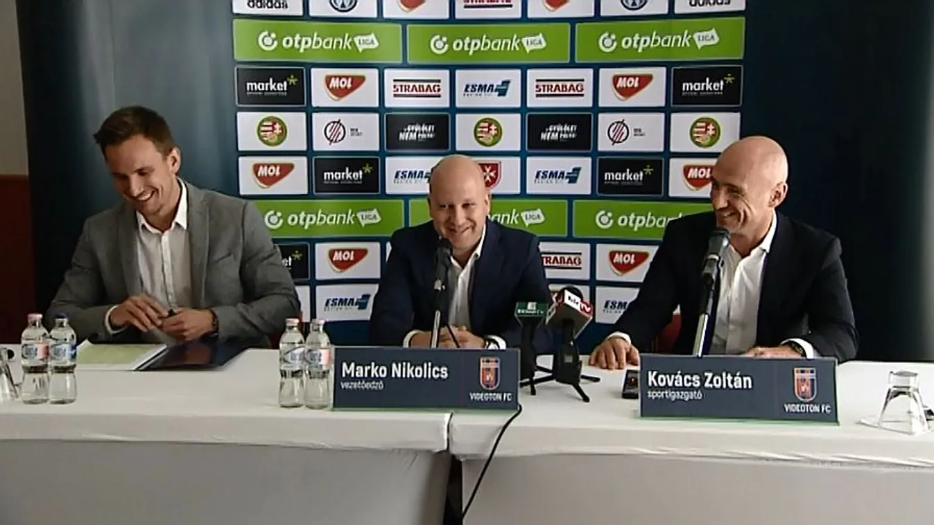 Bemutatta új vezetőedzőjét a Videoton