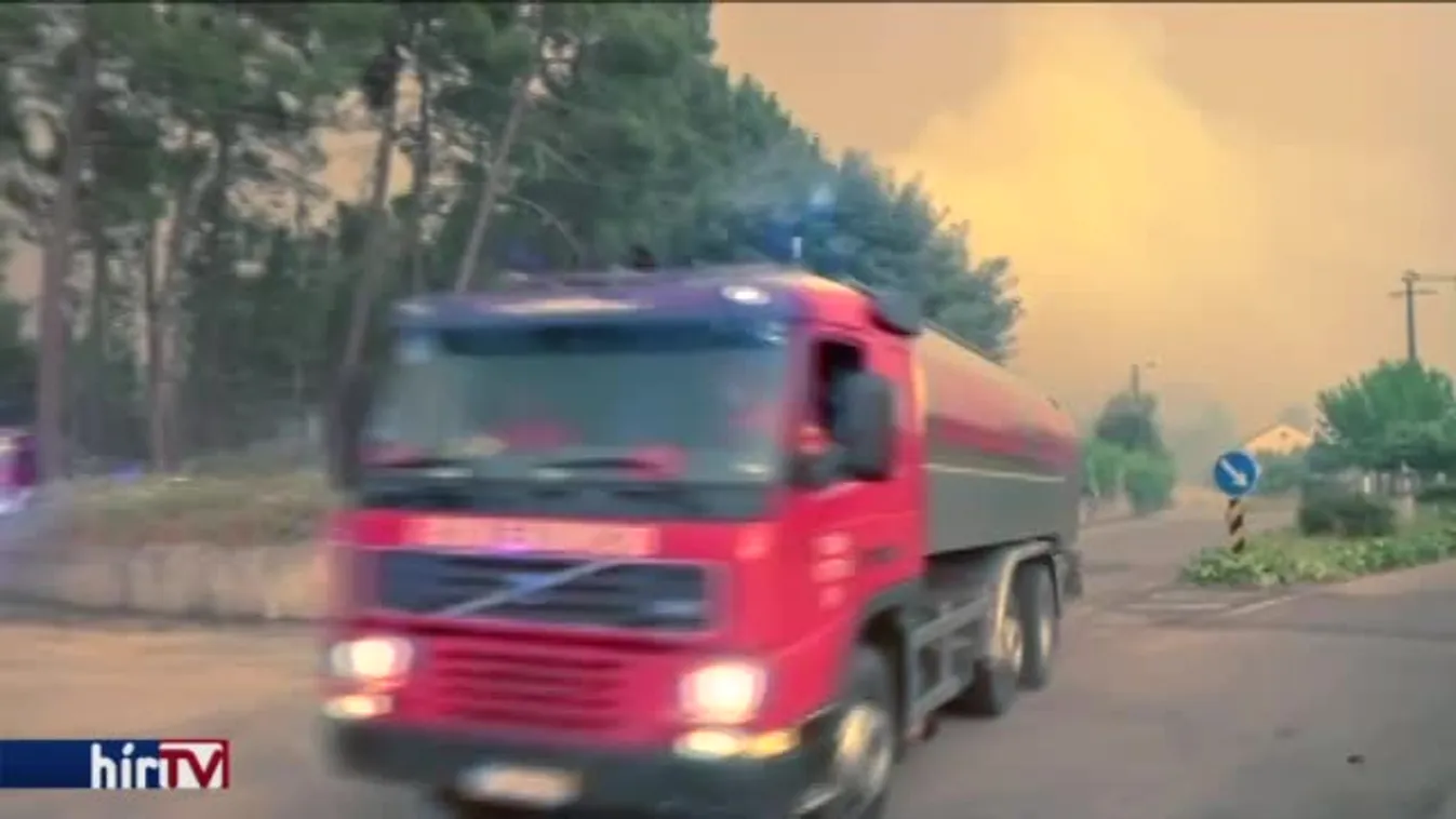 Több mint 60 halálos áldozata van a portugáliai erdőtűznek