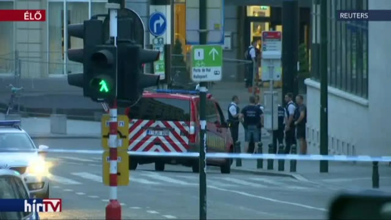 Robbanás egy brüsszeli pályaudvaron