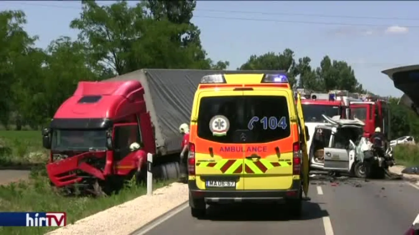 Halálos baleset történt Soltvadkert térségében