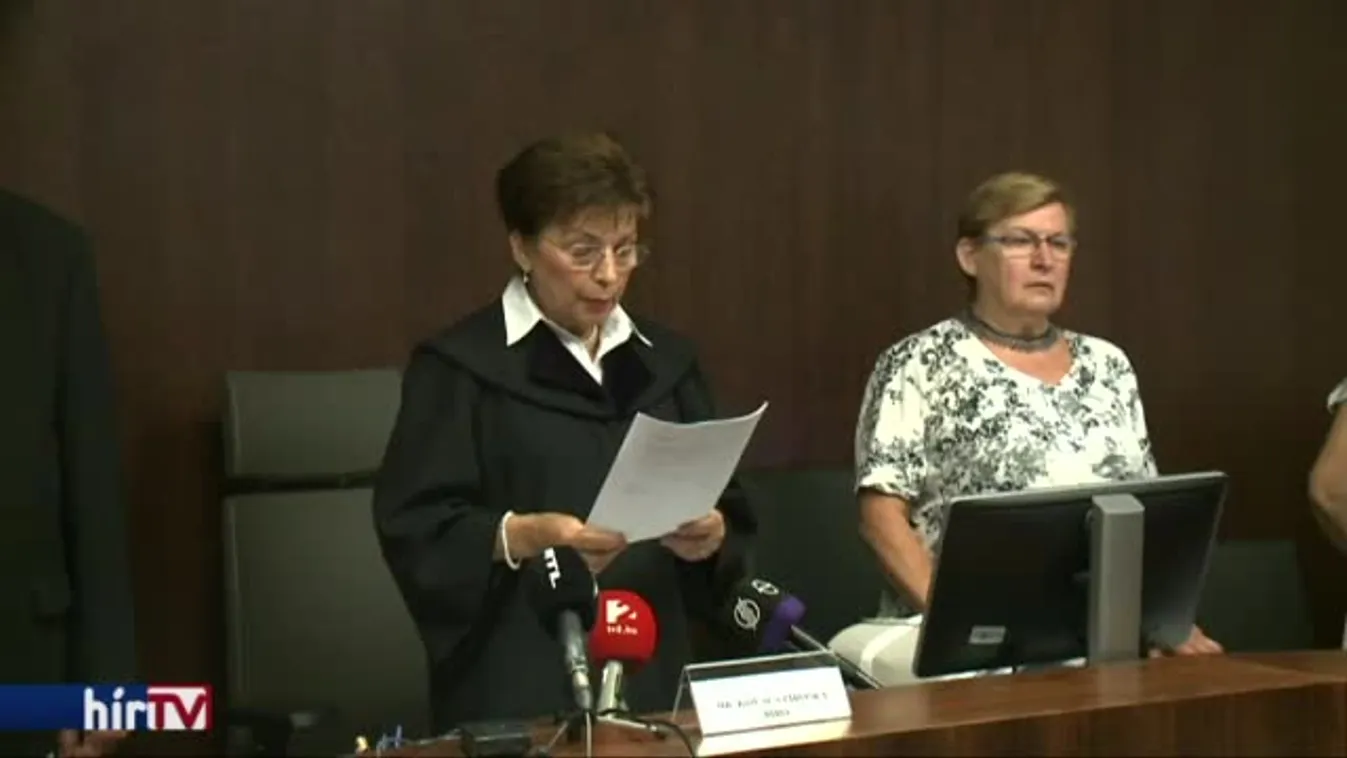 Összerogyott az ítélethirdetéskor az artista besurranó