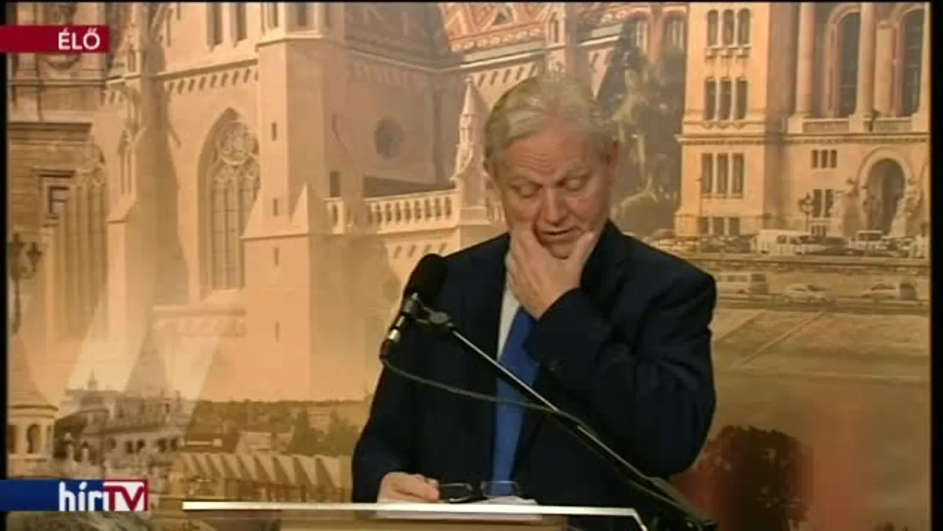 Tarlós István sajtótájékoztatója - 07.27.