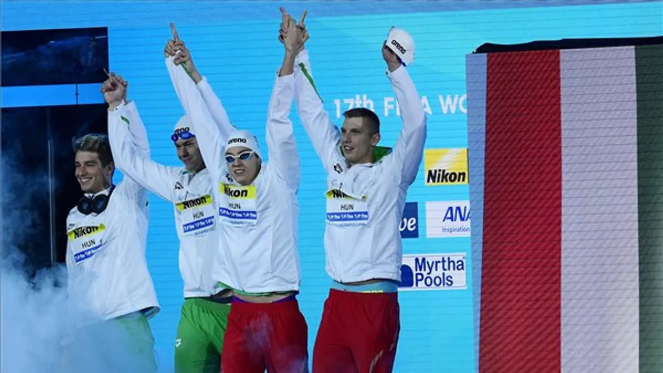 Bronzérmes a férfi 4x100-as váltó