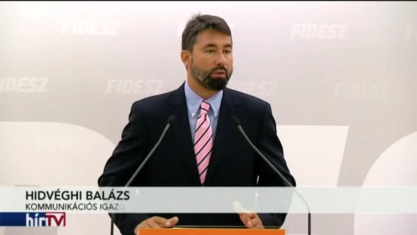 Hidvéghi: Az igazságosság a lényeg