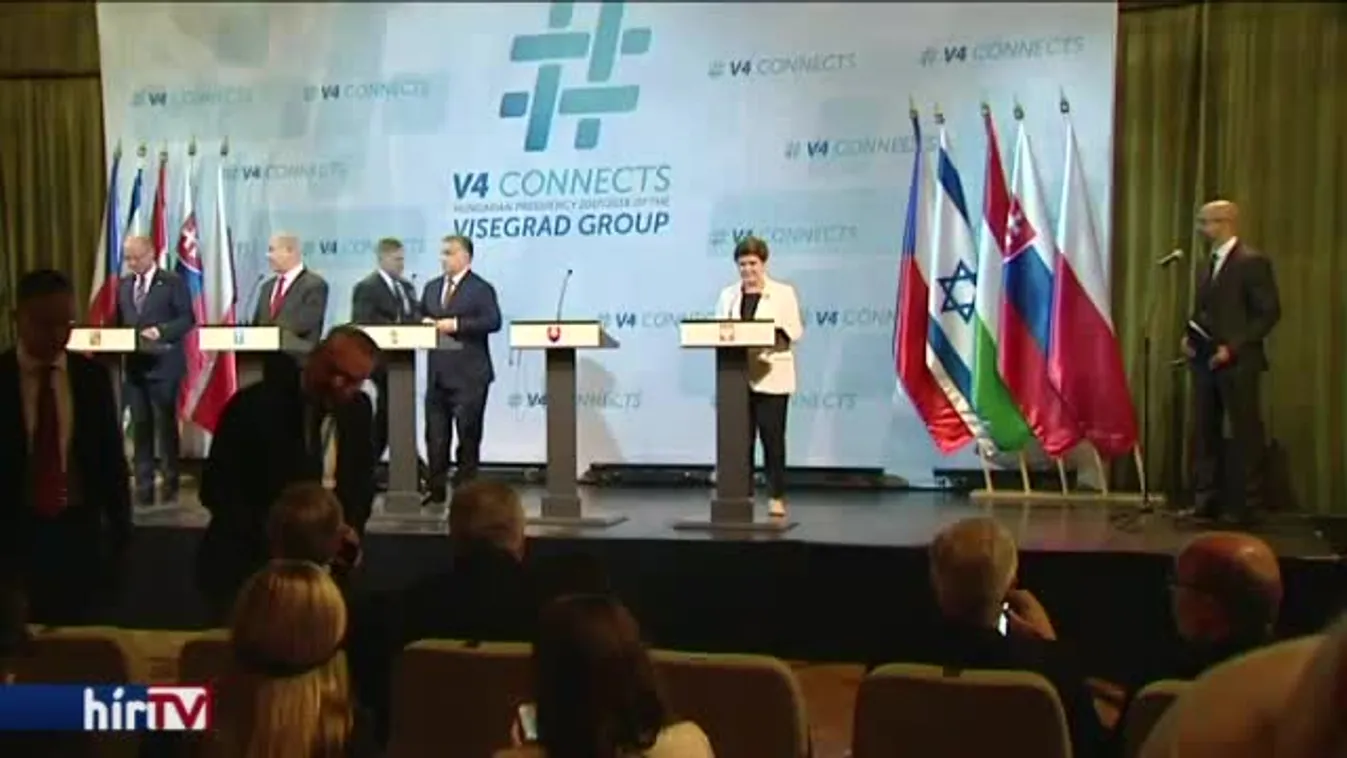 Terrorizmus elleni munkacsoportot hoznak létre a V4-ek Izraellel