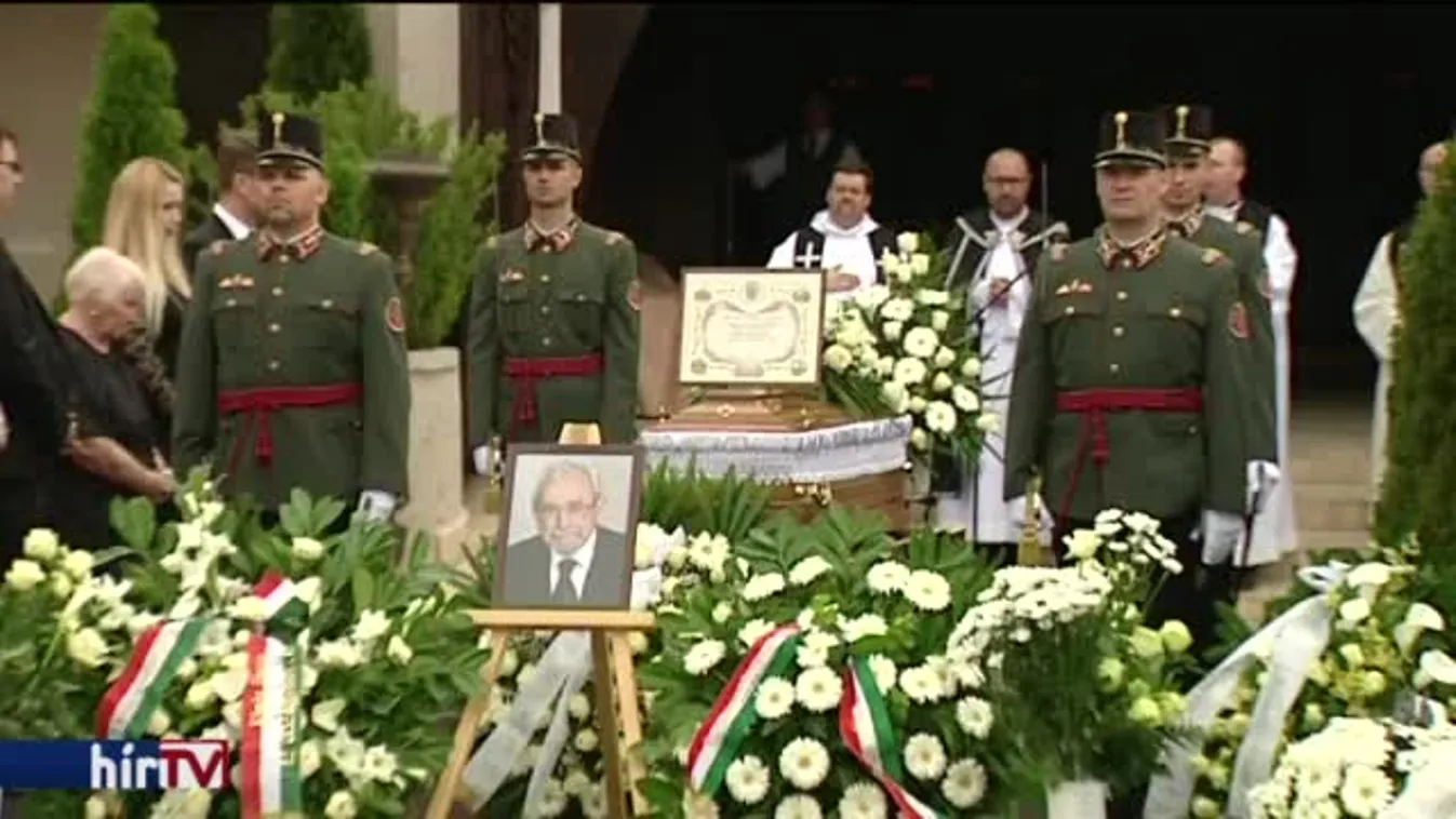 Végső búcsút vettek Rubovszky Györgytől