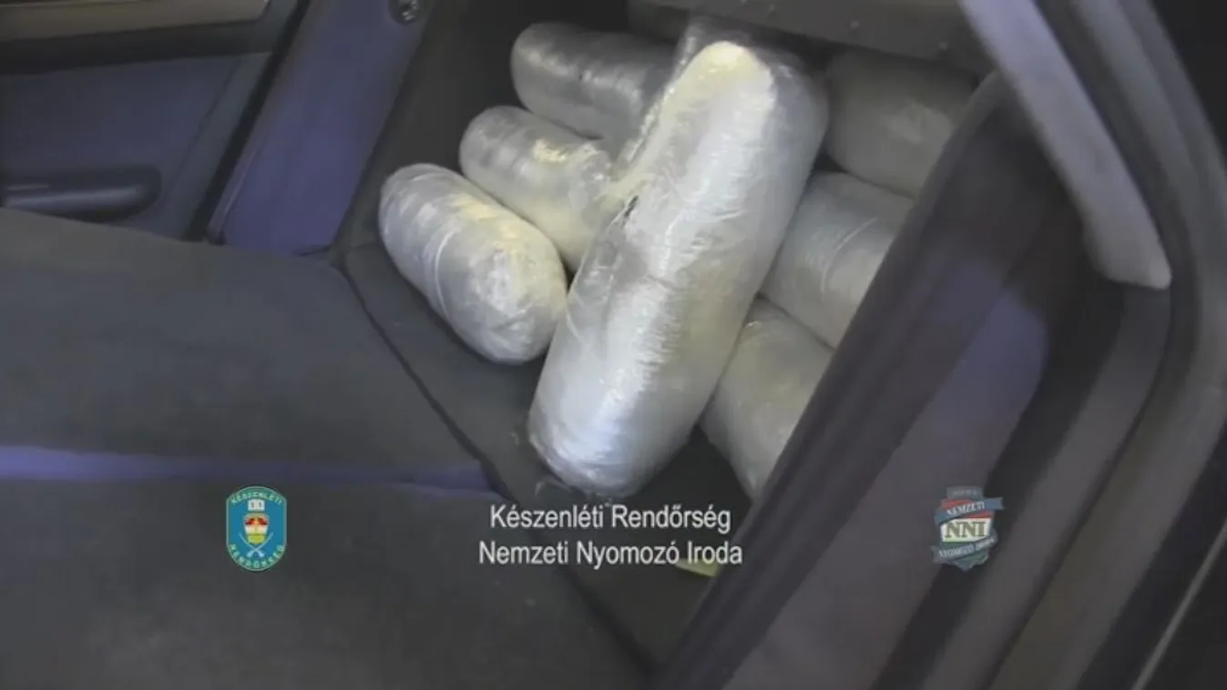 Közel 70 milliós drogfogás a határon