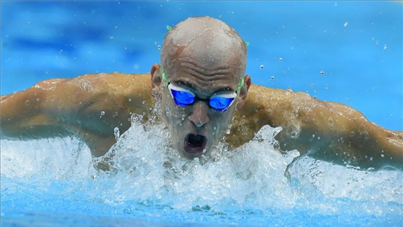 Cseh László ezüstérmes 200 pillangón