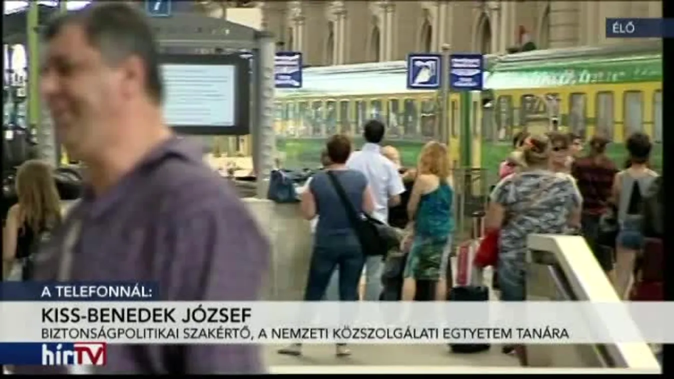 Kiss-Benedek József a bombariadóról