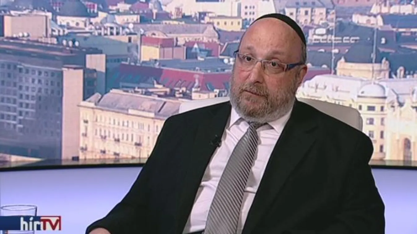 Főrabbi: Vannak, akik félnek