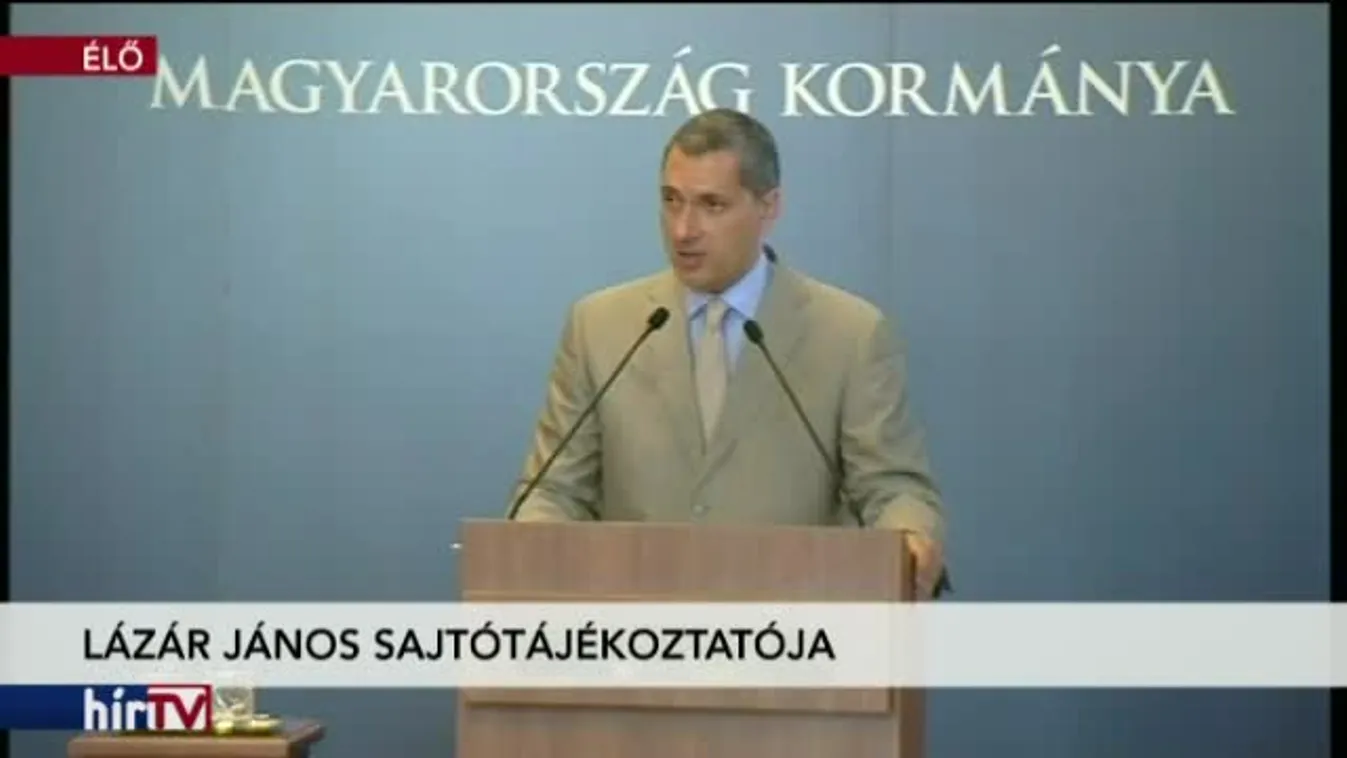 Lázár János sajtótájékoztatója - 2017.07.06. II. rész
