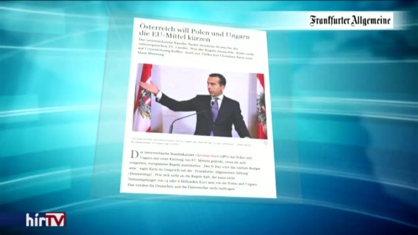 Kern uniós támogatásoktól fosztaná meg Magyarországot