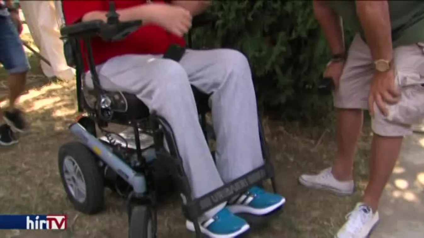 Összefogásból jeles: nem találta a szavakat a lebénult focista