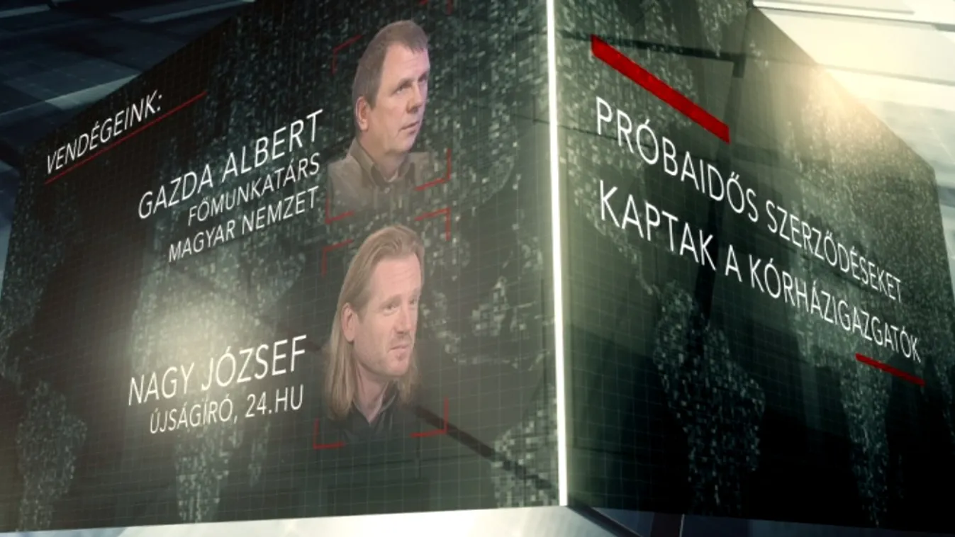 Újabb bizonytalanság a kórházakban – Lapzárta