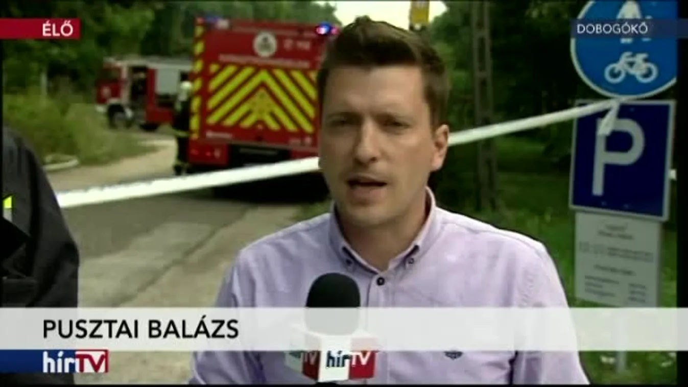 Kigyulladt a Nimród Hotel Dobogókőn