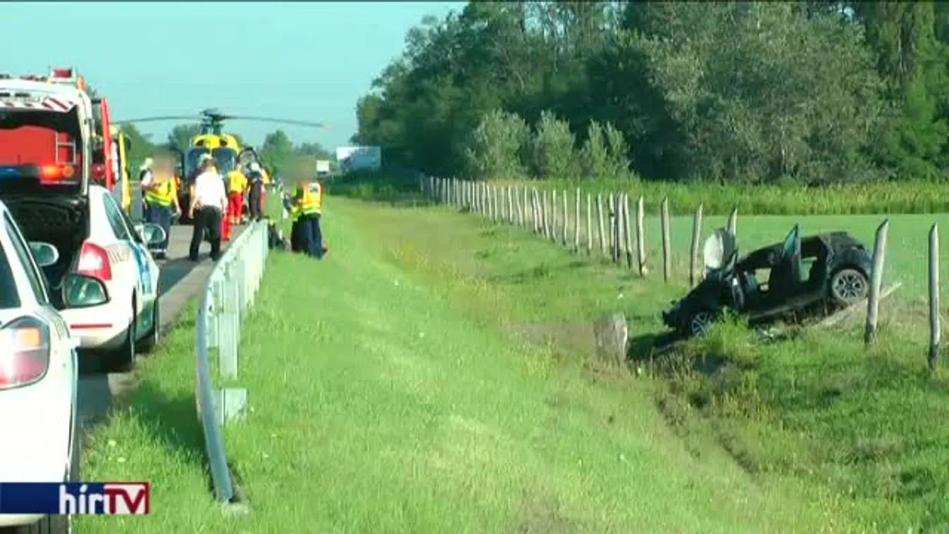 Halálos baleset az M5-ösön