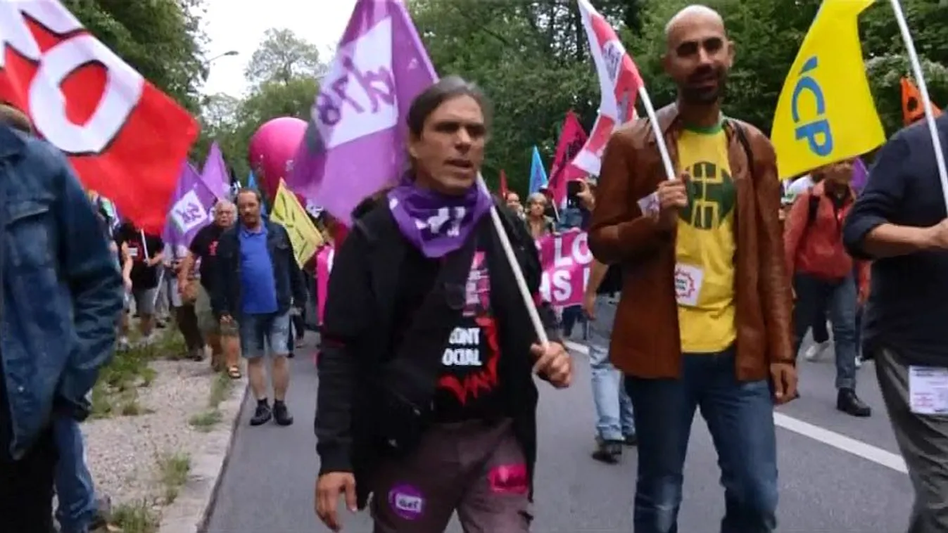 Tüntetnek Macron reformja ellen