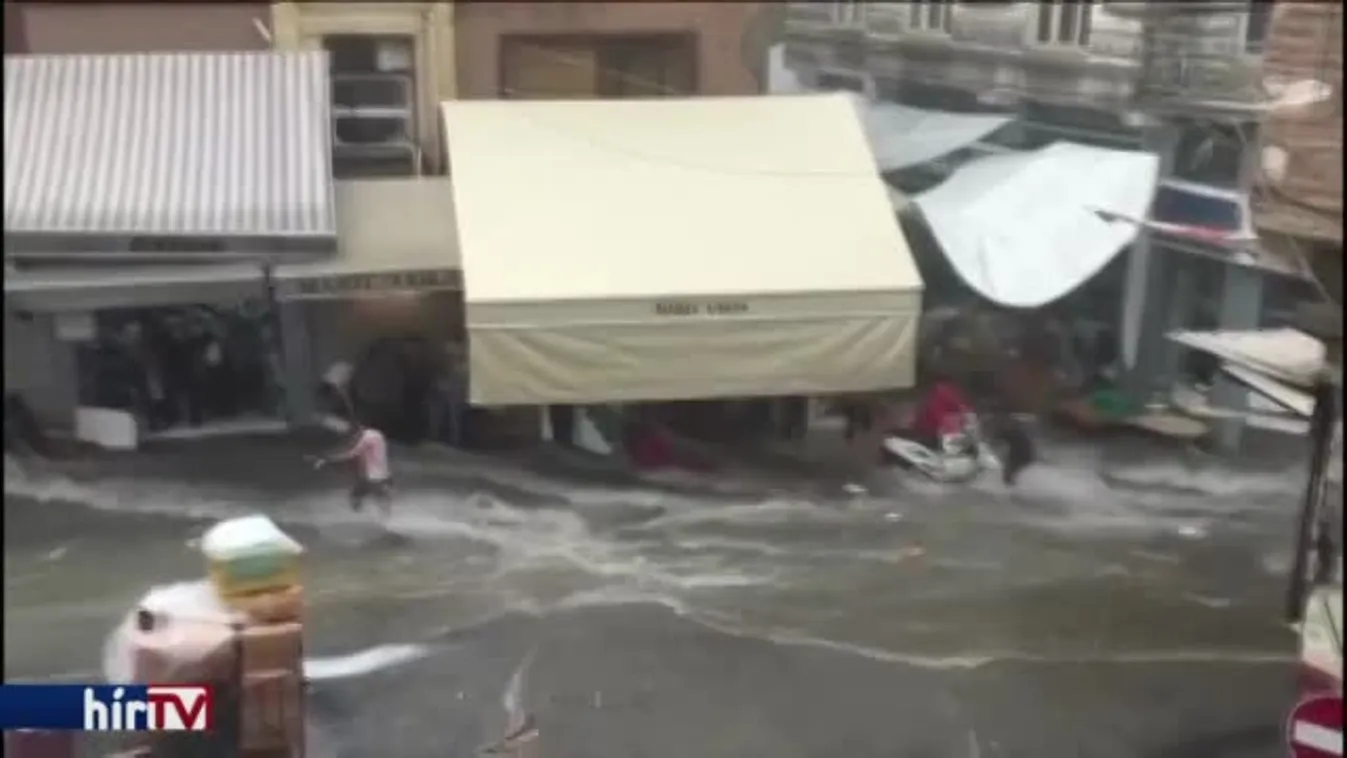 Heves esőzés sújtja Isztambult