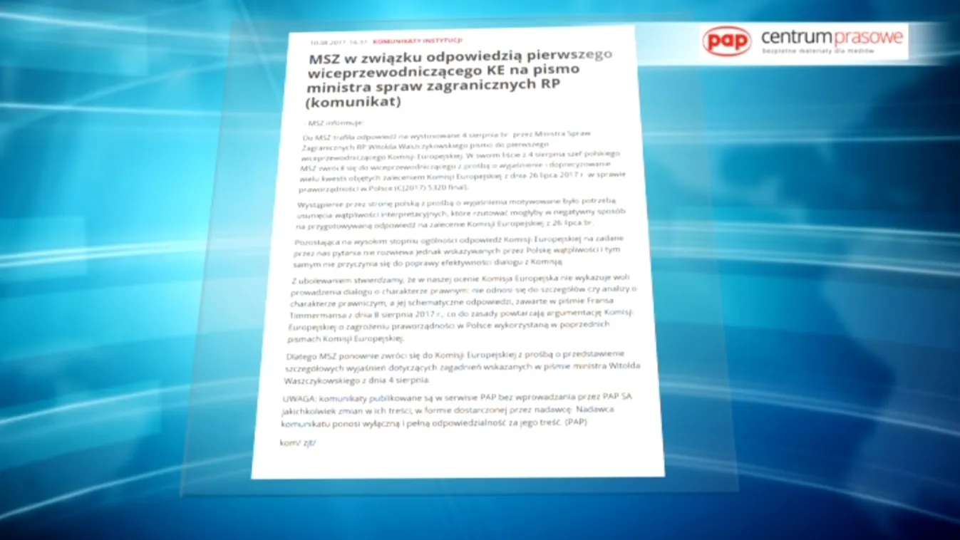 Varsó: Brüsszel nem hajlandó a párbeszédre