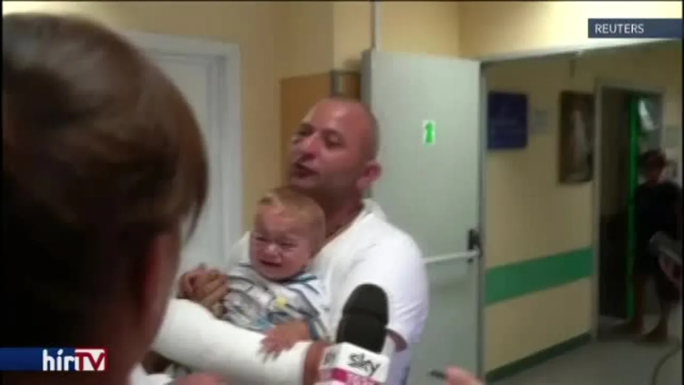 Túlélte a földrengést a csecsemő