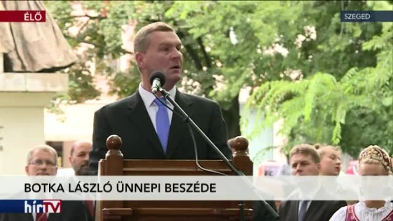 Botka László ünnepi beszéde