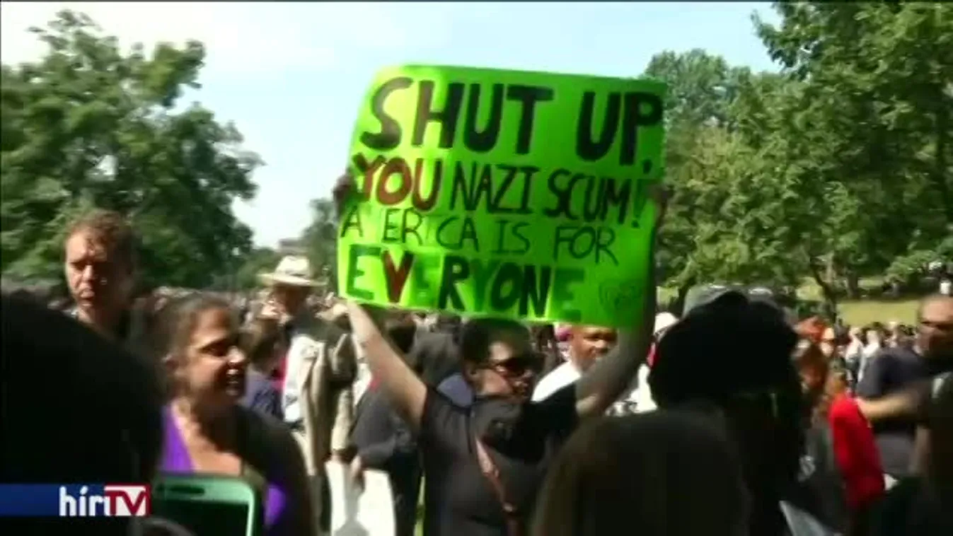 Antifasiszták és szélsőjobboldaliak is tüntettek Bostonban