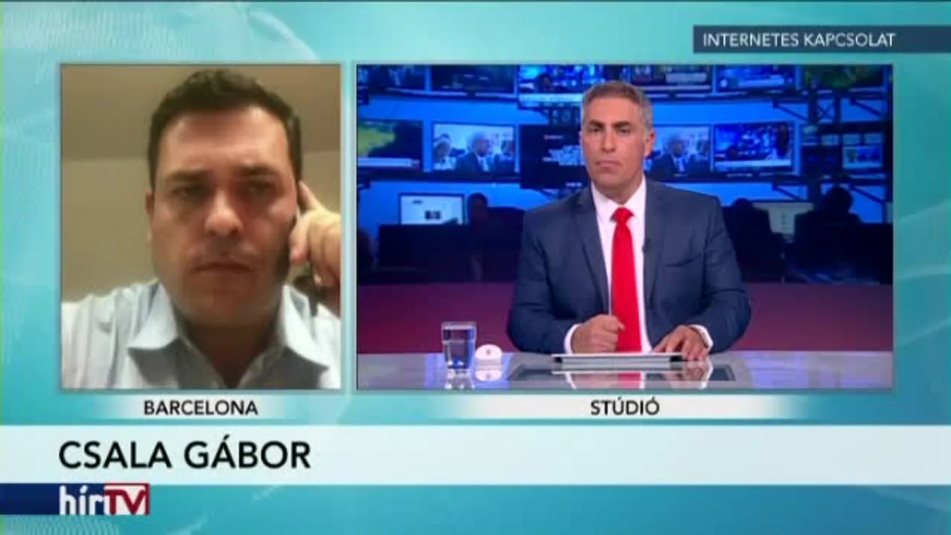 Csala Gábor Barcelonából – bejelentkezés 10 órakor
