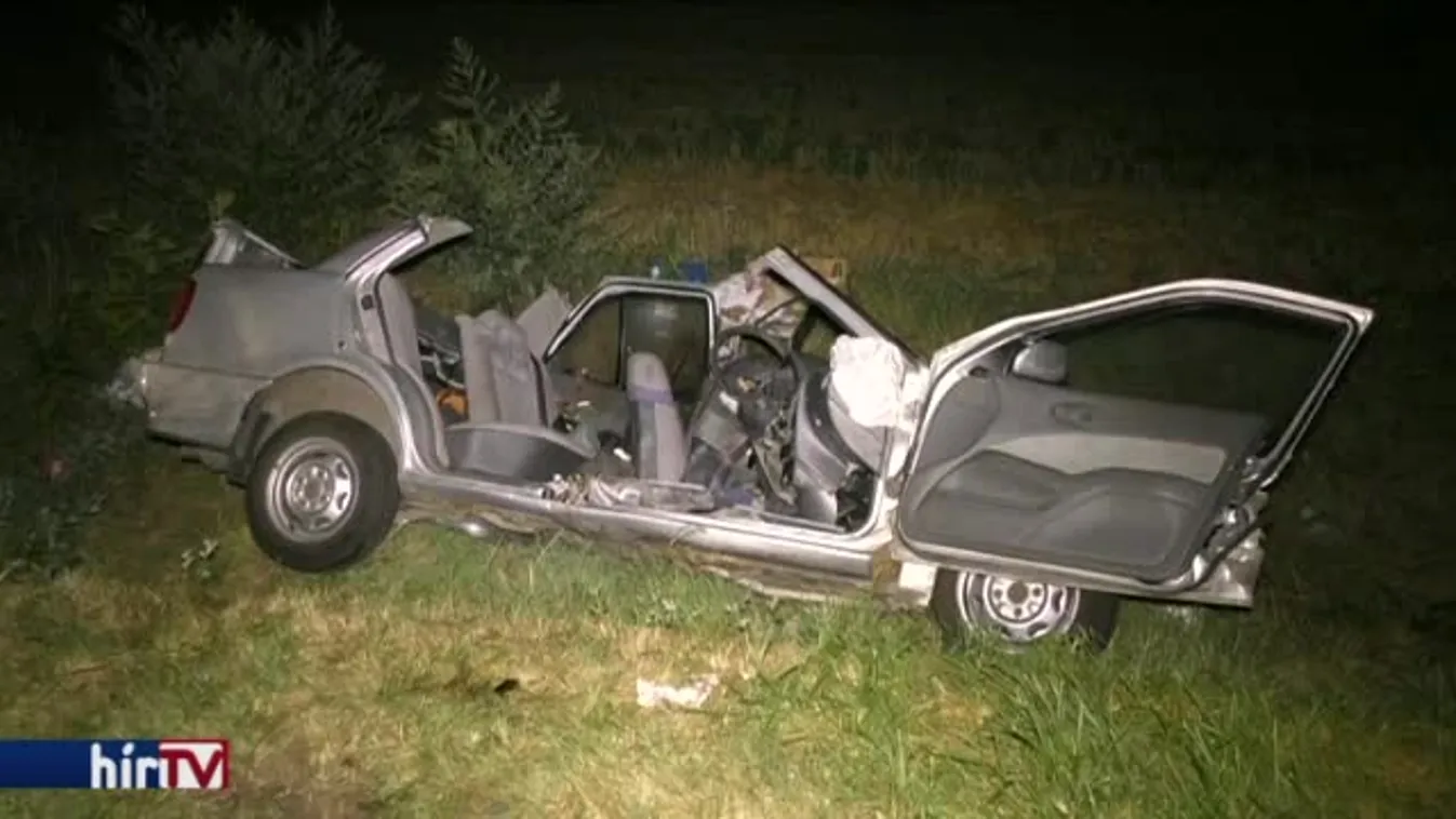 Súlyos baleset az 55-ös főúton