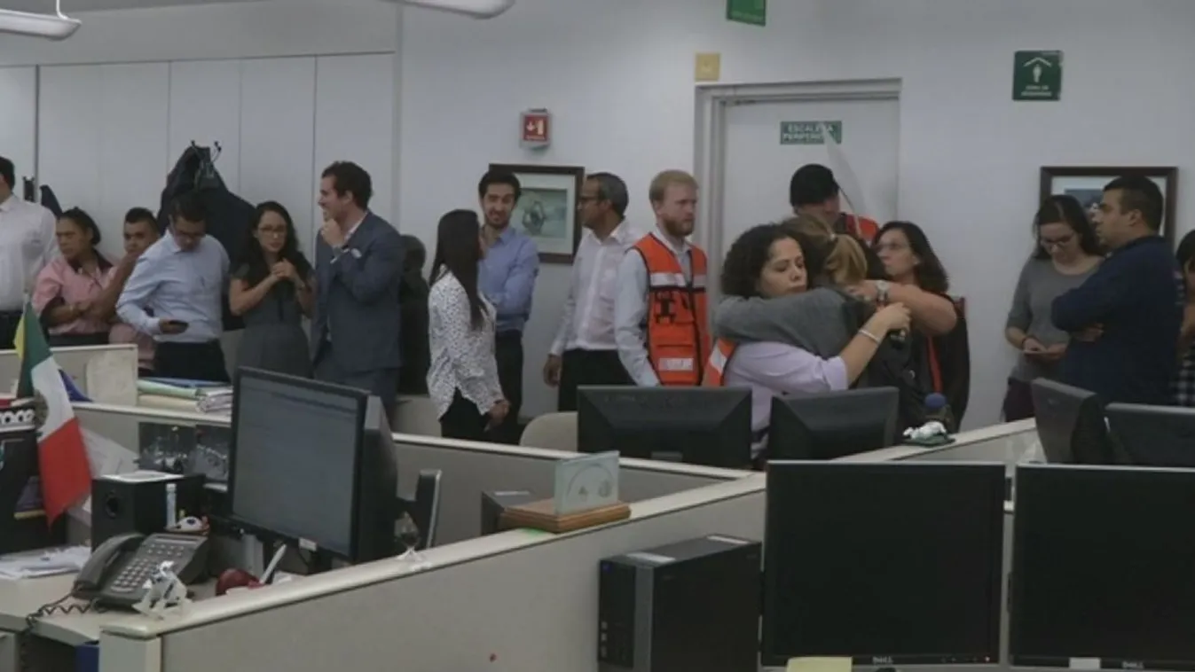 Újabb nagy erejű földrengés volt Mexikóban