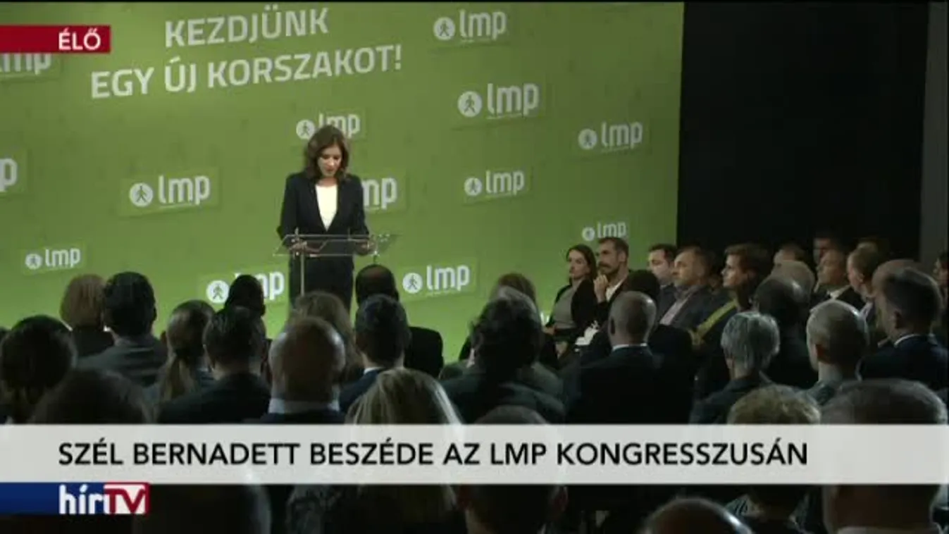 Szél Bernadett beszéde az LMP kongresszusán