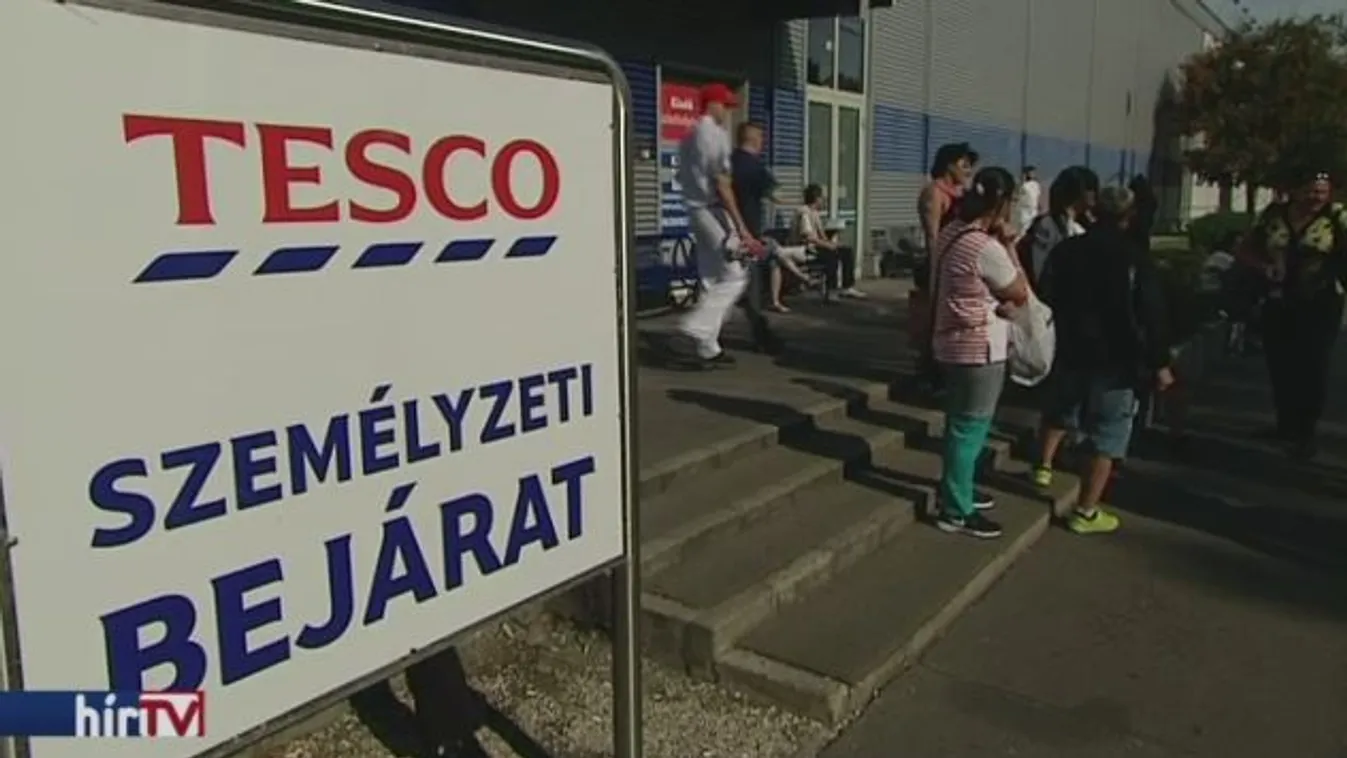 Folytatódik a Tesco-sztrájk