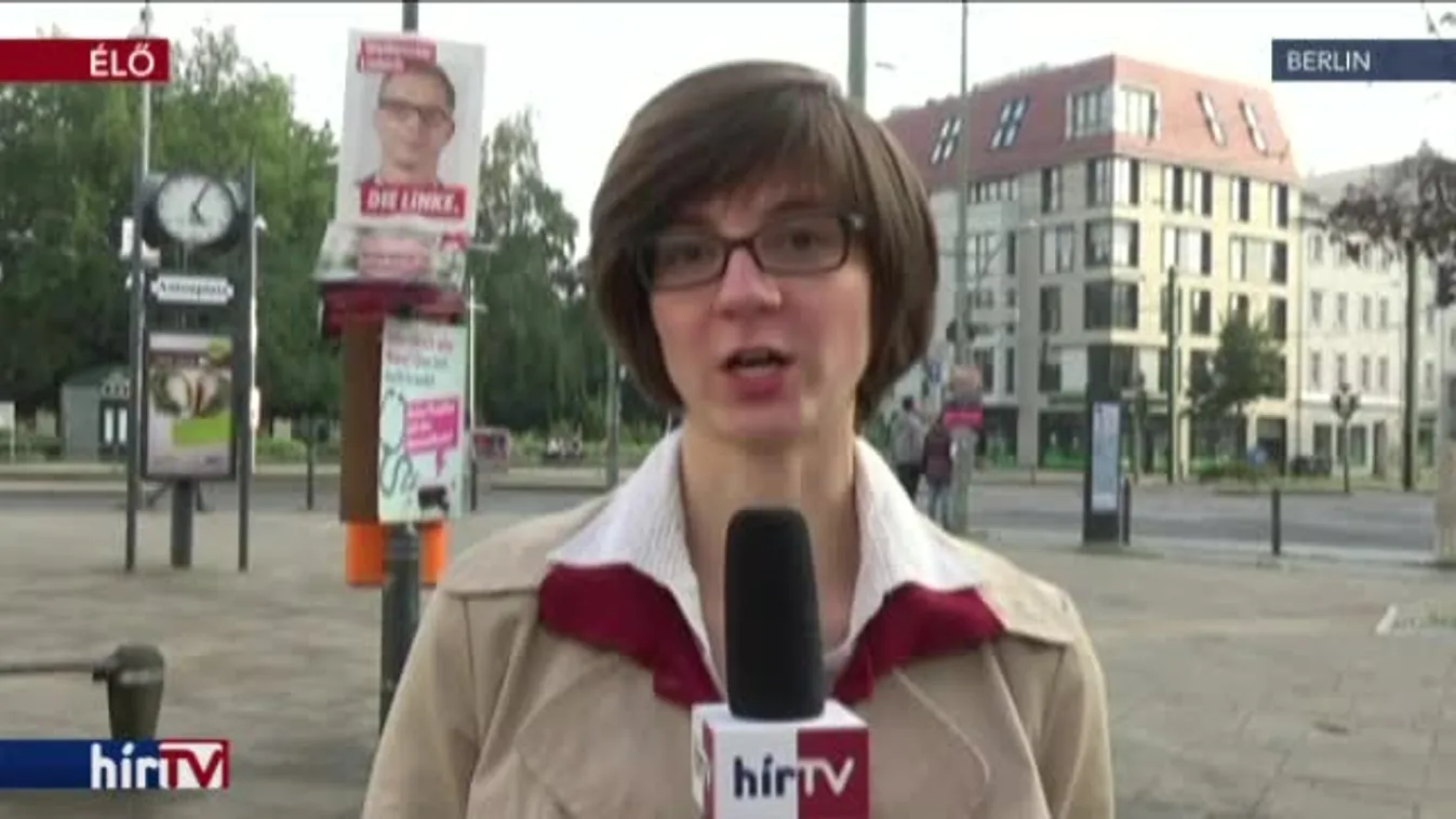 Berlinből kapcsoltuk tudósítónkat