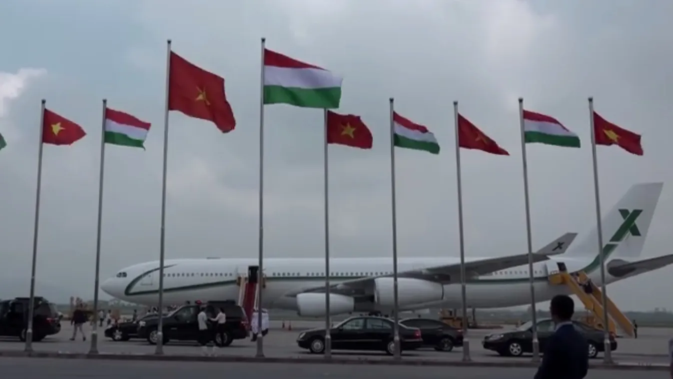 Kormánygép híján bérelt luxusrepülővel mentek Vietnamba Orbánék